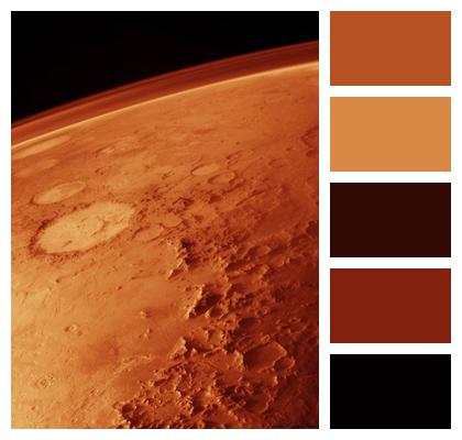 Planet Mars Atmosphere Image