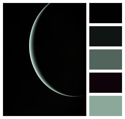 Sickle Planet Uranus Image