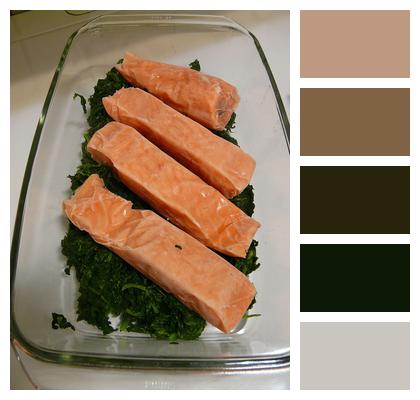 Spinach Salmon Meal Image