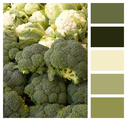 Vegetables Cauliflower Broccoli Image
