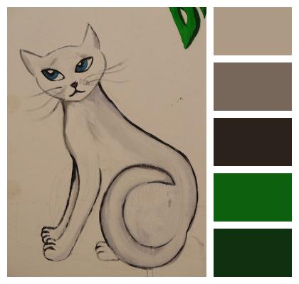 Cat Drawing Picture Image