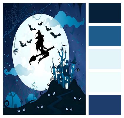 Halloween Fall Witch Image