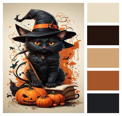 Halloween Cat Pet Image
