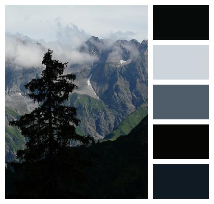 Panorama Nature Alps Image