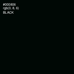 #000806 - Black Color Image
