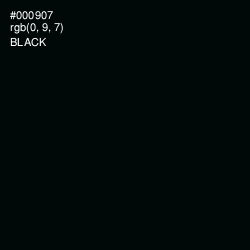 #000907 - Black Color Image