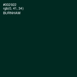 #002922 - Burnham Color Image
