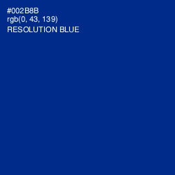 #002B8B - Resolution Blue Color Image