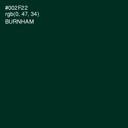 #002F22 - Burnham Color Image