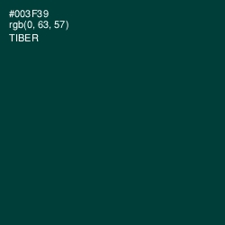 #003F39 - Tiber Color Image