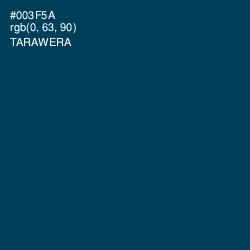 #003F5A - Tarawera Color Image