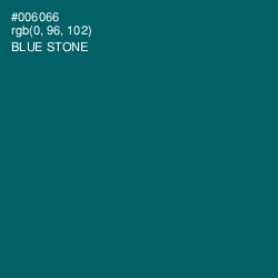 #006066 - Blue Stone Color Image