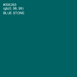 #006263 - Blue Stone Color Image