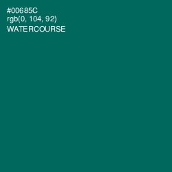 #00685C - Watercourse Color Image