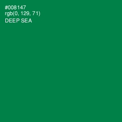 #008147 - Deep Sea Color Image