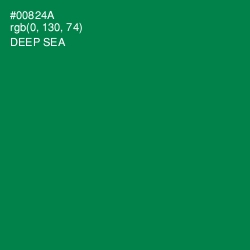 #00824A - Deep Sea Color Image