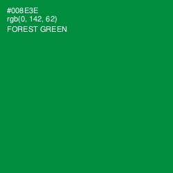 #008E3E - Forest Green Color Image