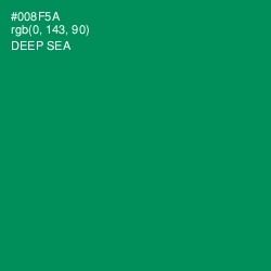 #008F5A - Deep Sea Color Image