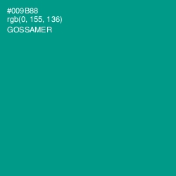 #009B88 - Gossamer Color Image