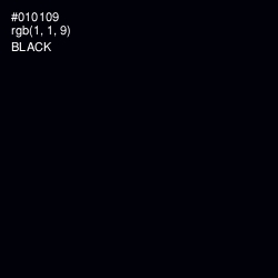 #010109 - Black Color Image