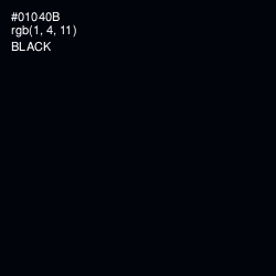 #01040B - Black Color Image