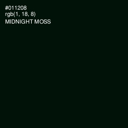 #011208 - Midnight Moss Color Image