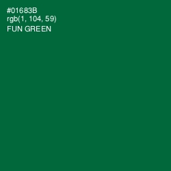 #01683B - Fun Green Color Image