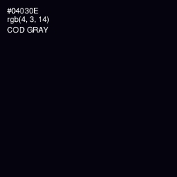 #04030E - Cod Gray Color Image