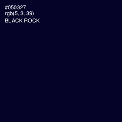 #050327 - Black Rock Color Image
