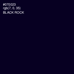 #070023 - Black Rock Color Image