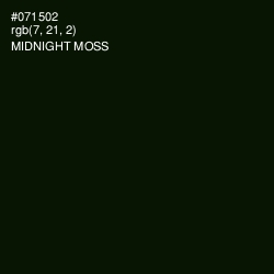 #071502 - Midnight Moss Color Image