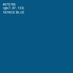 #075785 - Venice Blue Color Image