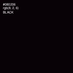 #080206 - Black Color Image
