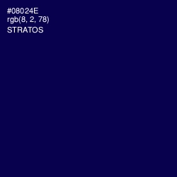 #08024E - Stratos Color Image