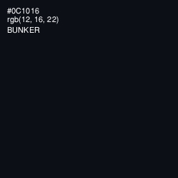 #0C1016 - Bunker Color Image