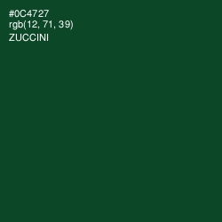 #0C4727 - Zuccini Color Image