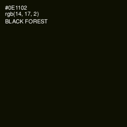 #0E1102 - Black Forest Color Image