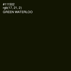 #111502 - Green Waterloo Color Image