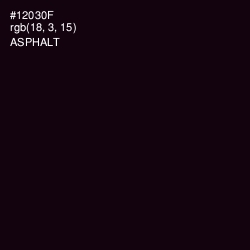 #12030F - Asphalt Color Image