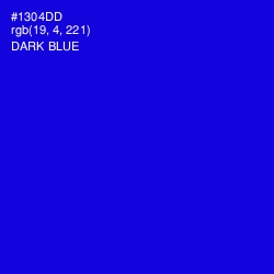 #1304DD - Dark Blue Color Image