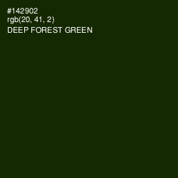 #142902 - Deep Forest Green Color Image