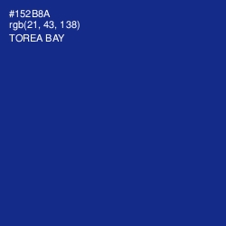 #152B8A - Torea Bay Color Image