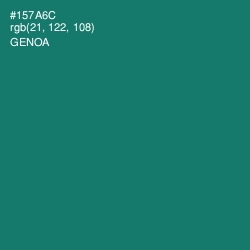 #157A6C - Genoa Color Image