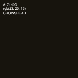 #17140D - Crowshead Color Image