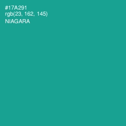 #17A291 - Niagara Color Image