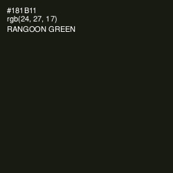 #181B11 - Rangoon Green Color Image
