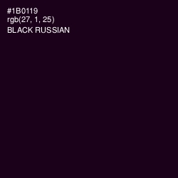#1B0119 - Black Russian Color Image