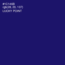 #1C146B - Lucky Point Color Image