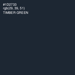 #1D2733 - Timber Green Color Image