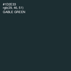 #1D2E33 - Gable Green Color Image